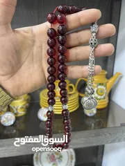  16 مسبحه مسباح العيد وكشخة عيد الاضحى المبارك سبحه فاتوران كوك يسر حرباء عين النمر بكلايت ابانوس انتيك