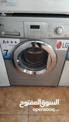  1 غساله نوع ال جي  7 كيلو انفيرتر بحال ممتازه