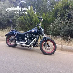  12 Harley Davidson street bob 2013.1700ccبحاله الوكاله