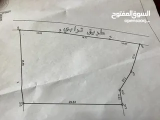  3 ارض من مالك مباشره  مساحة 888 متر مربع شهاده من مجلس وعقد بيع عند محامي  واصل كافه الخدمات