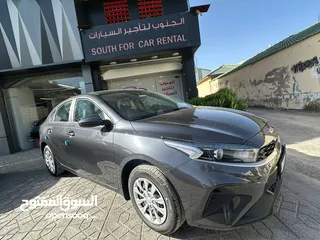  11 استأجره الان كيا سيراتو موديلات 2023 فل اتوماتيك كامل الاضافات وكالة للايجار الان بأسعار تنافسية