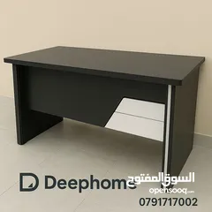  5 اختر مكتبك بعناية من تشكيلة Deep home الأنيقة، تصميم عملي، خامة فخمة، ومساحات تخزين تريح بالك! مكاتب