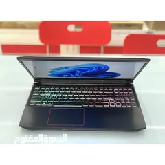  4 لاب توب acer nitro مواصفات ممتازه كرت 6GB Core i7