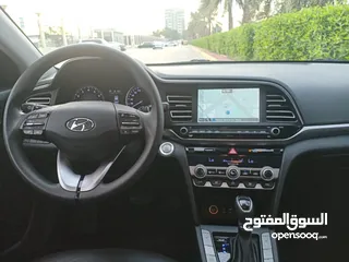  11 هيونداي افانتي 1.6 4 سلندر وارد كوردي مواصفات خليجي بحالة  ‏Hyundai Avante 2019 engine 1.6 V4