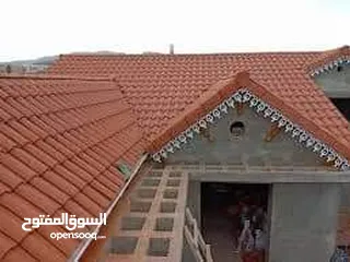  3 تركيب قرميد موديلات حديثه بمواصفات هندسيه