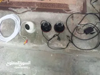  7 متاح 3 كاميرات مراقبة مستعملات تب نضافة شغلات 100/100 معهن سلاكهن أو محولات للبيع اقرء الوصف