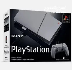  3 sony playstation 5 digital 30th anniversary limited edition new