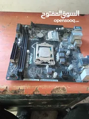  1 لوحة h310 مع معالج i3-9f بس ع 250 موجود في بيت لحم متوفر توصيل