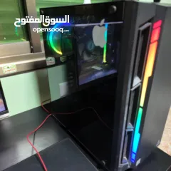 2 كمبيوتر ألعاب وتصميم احترافي  RTX 2060  i7 Gen10  32GB  SSD Gen4  شاشة MAG 24′′
