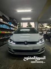  2 جولف TSI 2014 يد أولى أصل شركة . دهان شركة