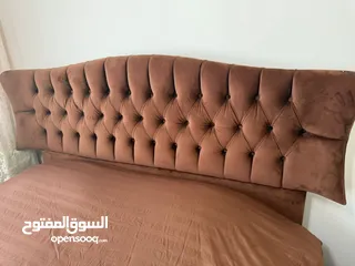  6 غرفه نوم مزوج مستعمله مع فرشه لانا خشب ثقيل وكاله