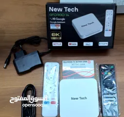  1 رسيفر نت new tech مع اشتراك 5 سنوات