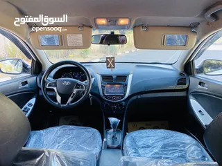  7 هونداي اكسنت2016  اصل كوري سيارة ممتازة واقتصادية جداً الله يبارك لصاحب النصيب..