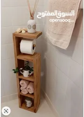  2 ستاند خشب سوييد للمطبخ والحمام