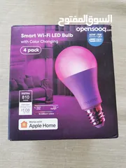  1 Meross 4 pack HomeKit color Bulb