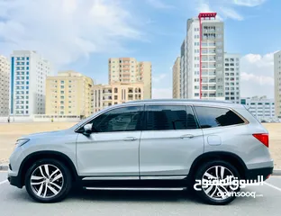  2 A Clean And Well Maintained HONDA PILOT 2016 SILVER GCC TOURING AWD