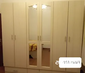  24 خزائن ملابس خشب لامنيت 18م جميع الوان حسب الطلب كفاله على جميع اعمالنا