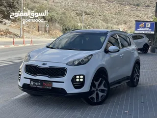  9 كيا سبورتاج2017/16 بحالة الوكالة