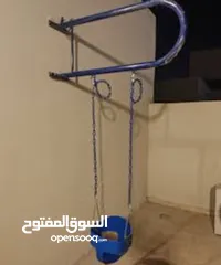  3 مراجيح تعليق جانبية لاستغلال الاماكن الضيقة.