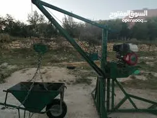  1 ونش صرصور لرفع جميع مواد البناء