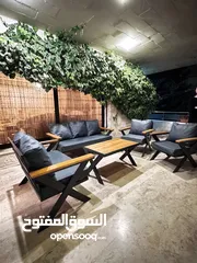  5 اطقم جلسات خارجية معدنية موديل اكس الأكثر طلباً