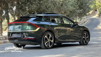  9 Kia EV6 2022 وارد كوري بحالة الوكالة اعلى صنف