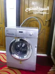  3 غساله ال جي مستعمله نظيفه سبعه كيلو سلفر نظيفه بسعر مناسب