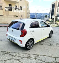  5 كيا بيكانتو 2018 GT  فل فتحه سقف