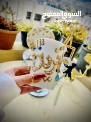 8 دلات قهوة وفناجين ومناديل ام العريس وغيرها