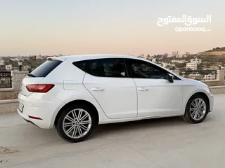  3 سيات ليون اكسلنس ابيض وفيراني