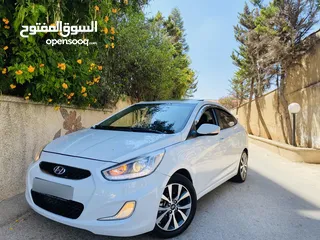  1 هونداي اكسنت 2018   فل اوتمات السيارة  اقتصادية جداً و   فل اضافات بنزين ماتور 1600 4 غيار ..