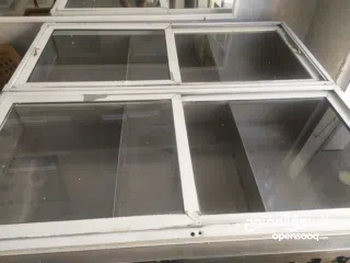  1 ثلاجة عرض سمك  فريزر عرض مجمدات  للبيع