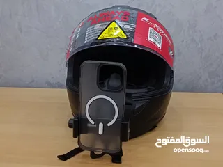  14 خوذت LS2   حجم XL  الون كاتم  جديده مع مستلزمات 3 اقنعه للوجه مع ستاند للكمره وجوال. وعلاقه للخوذه