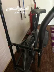  1 جهاز رياضي بحاله الوكاله شغال ميه بل ميه 100