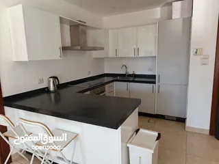  4 شقة ارضية مفروشة للايجار غرفتين نوم في عبدون