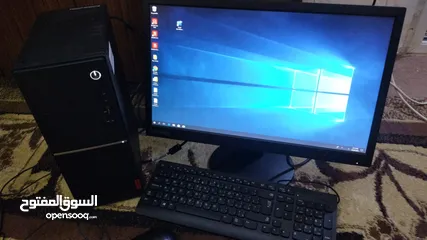  2 جهاز لينوفو مكتبي للدراسة والاستخدام الاساسي  Lenovo desktop