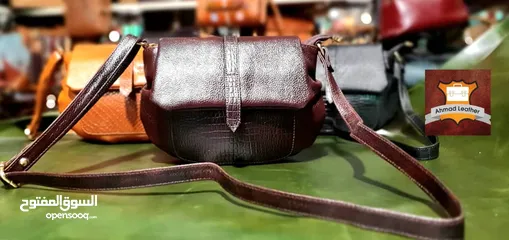  14 Handmade leather bags for women حقائب جلدية مصنوعة يدويا للنساء