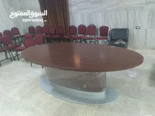  7 طاوله استقبال واجتماعات ومكتب للبيع