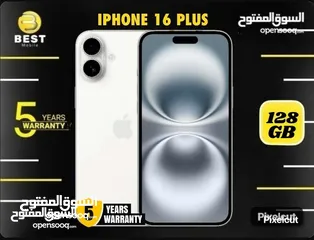  2 عرض حصري الأن ايفون 16 بلس بسعر مميز /// iPhone 16 plus 128G new