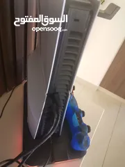  4 بلايستيشن 5 (Playstation 5) شبه جديد مستعمل استعمال خفيف جدا شبه وكالة الجهاز