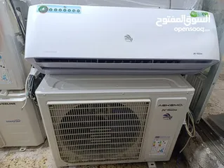  1 مكيفات 2طن فل إنڨيرتر مستعملة في حالة ممتازة شامل التركيب