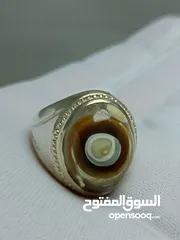  3 عقيق يمني وهندي اصلي وفضه اصليه جديد ومستعمل اسعار التخفيض