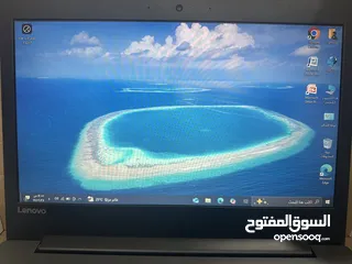  2 لابتوب لينوفو i7 كرتين شاشة سعرر طحن شبه جديد