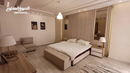 17 شقة فاخرة جدا في - عبدون - مساحة 150 متر غرفتين ماستر و فرش فاخر (6615)