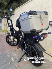  1 بسكليت كهرباء one bike 2024  بطارية 60 v  29 a ماطور 1500 w فل إضافات  مع أوراق