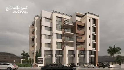  6 شقة 135متر للبيع بالقرب من شارع  القدس و الدفاع المدني مكونة من 3 غرف نوم, حمامين,صالون,مطبخ و بلكون