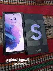  1 مستعمل Samsung S21 plas 5G  رام 16 ججيا 128 و 256 عربي وامريكي متوفر هدية كفر ولزقة وشاحن الاصلي