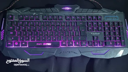  14 Keyboard Gaming MARVO KM400 LED للبيع