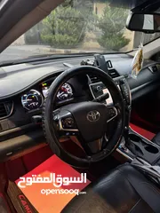  10 تويوتا كامري موديل 2016 لون خمري مميز فحص كامل السياره بحاله الوكاله