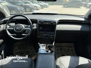 12 هونداي توسان ترخيص 2022 محرك 1600 هايبرد plug in/يقطع على الشحنه 52 كيلو متر